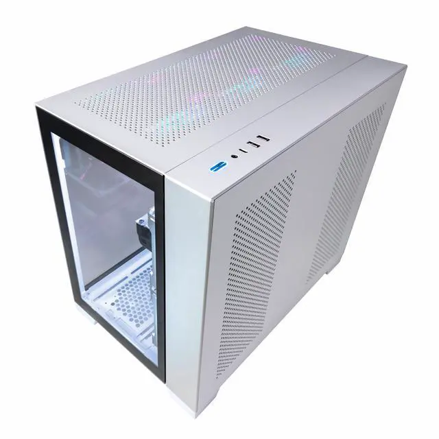 Alt view image 7 of 7 - Velztorm Mini Lux Gaming Desktop PC (AMD Ryzen 9 5950X, AMD Radeon RX 9060 XT, 64GB DDR4, 2TB PCIe SSD + 6TB HDD, 240mm AIO, 750W PSU, WiFi 4, RJ-45, 1 Display Port, HDMI, Win 11 Pro)