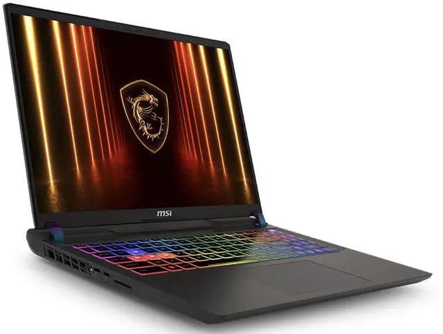 Alt view image 4 of 7 - MSI Vector AI Gaming Laptop 16.0" 240Hz WQXGA Display (Intel Ultra 9- 275HX, NVIDIA GeForce RTX 5070 Ti 12GB, 32GB DDR5, 2x4TB PCIe SSD (8TB), RGB KB, Win 11 Pro) w/Duex Max DS Monitor