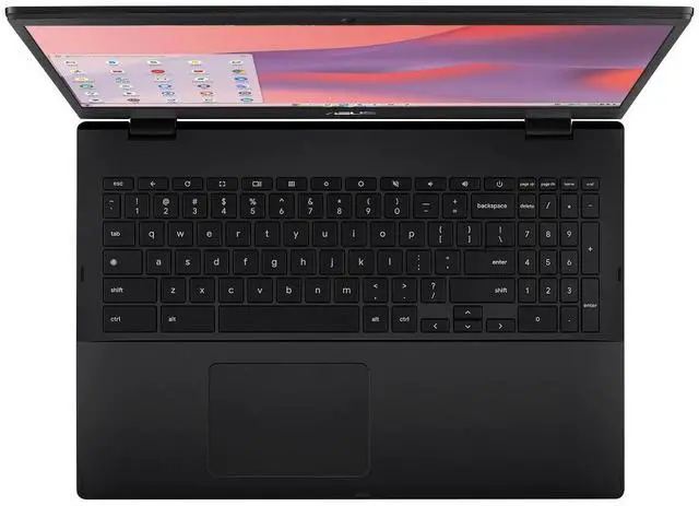 Alt view image 5 of 7 - ASUS CX15 Everyday Value Chromebook 15.6" FHD DisplayIntel Celeron N4500, Intel UHD, 8GB LPDDR4, 64GB SSD + 64GB eMMC, WiFi 6, Webcam, Bluetooth 5.2, 45W PSU, Chrome OS (Renewed)