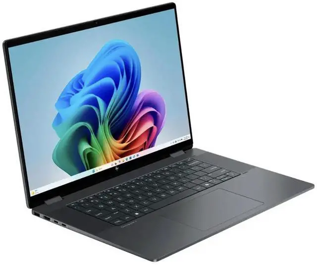 Alt view image 7 of 7 - HP OmniBook X Flip 2-in-1 AI Powered 2-in-1 Laptop 16.0" Touchscreen IPS WUXGA Display (Intel Ultra 7-256V, 16GB LPDDR5X, 1TB SSD, Backlit KB, Thunderbolt 4, Win 11 Home) w/Duex Max DS Monitor