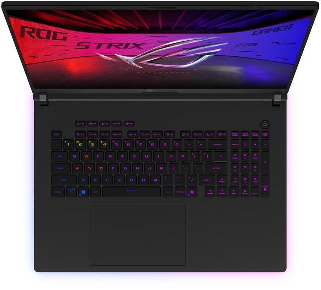 Alt view image 4 of 7 - ASUS ROG Strix SCAR AI Gaming Laptop 18" 240Hz Mini LED WQXGA Display (Intel Ultra 9- 275HX, NVIDIA GeForce RTX 5090 24GB, 32GB DDR5, 2TB SSD, RGB KB, Win 11 Pro) w/Duex Max DS Monitor