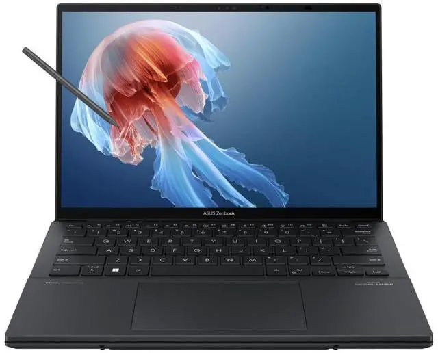Alt view image 6 of 7 - ASUS Zenbook Duo AI Powered 2-in-1 Laptop 14.0" Touchscreen OLED 2.8K Display (Intel Ultra 9-285H, 32GB LPDDR5X, 1TB SSD, Active Pen, Backlit KB, 2 Thunderbolt 4, WiFi 7, Webcam, Win 11 Home)