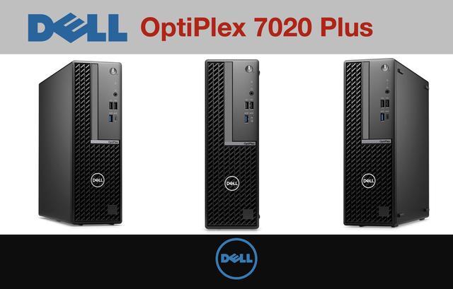 Alt view image 7 of 7 - Dell OptiPlex 7020 Plus SFF Business Desktop (Intel i7-14700, 64GB DDR5, 512GB PCIe SSD + 2TB HDD, WiFi 6E, Bluetooth 5.3, RJ-45, 3 Display Port, Wireless KB & Mouse, Win 11 Pro)