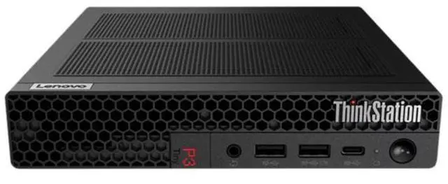 Alt view image 5 of 7 - Lenovo ThinkStation Workstation Mini Desktop (Intel i7-14700, NVIDIA T400 4GB, 8GB DDR5, 256GB SSD, WiFi 6, Bluetooth 5.3, 300W PSU, RJ-45, 3 mini Display Port, No OS) (Renewed)