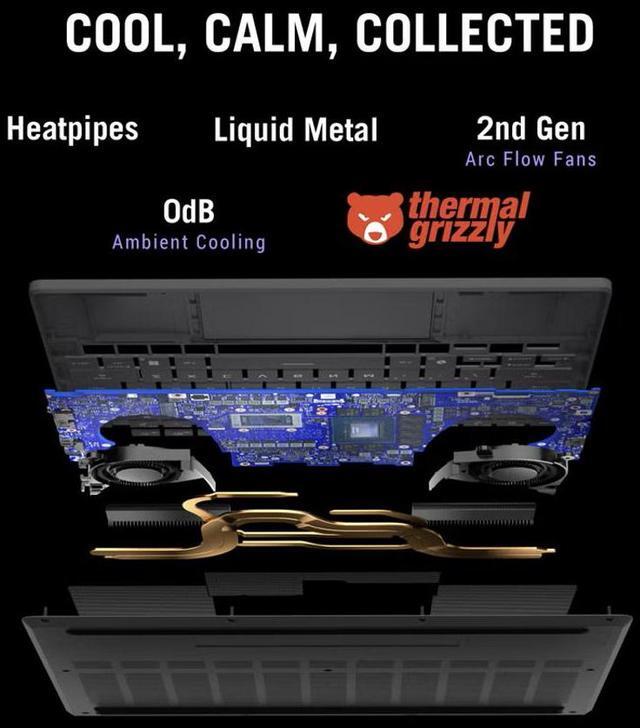 Alt view image 4 of 7 - ASUS ROG Zephyrus G14 AI Gaming Laptop 14.0" 120Hz 2.8K Display (AMD Ryzen AI 9 HX 370, GeForce RTX 5070 Ti 12GB, 32GB LPDDR5X, 4TB PCIe SSD, RGB KB, WiFi 7, Webcam, Bluetooth 5.4, Win 11 Pro)