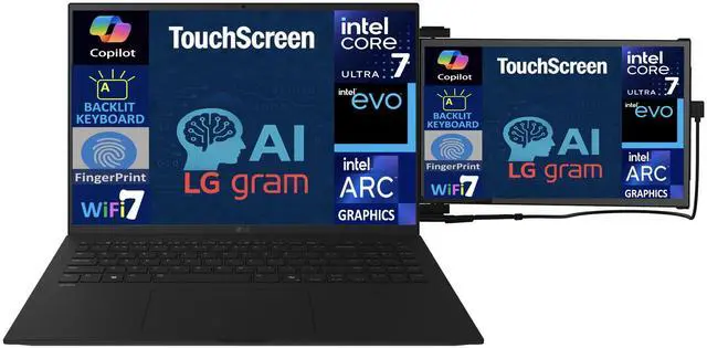 LG gram AI Powered Laptop 17.0