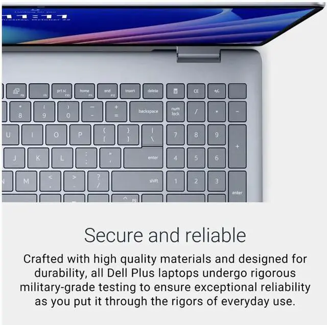 Alt view image 5 of 7 - Dell 16 AI Business 2-in-1 Laptop 16.0" Touchscreen WUXGA Display (Intel Ultra 7-256V, 16GB LPDDR5X, 2TB PCIe SSD, Backlit KB, Fingerprint, WiFi 7, Webcam, Bluetooth 5.4, Win 11 Home)