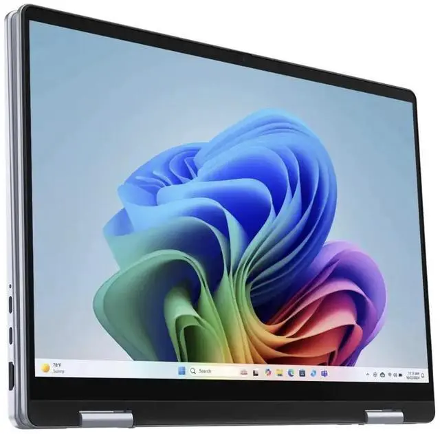 Alt view image 5 of 7 - Dell 14 AI Business 2-in-1 Laptop 14.0" Touchscreen LCD WUXGA Display (Intel Ultra 7-256V, 16GB LPDDR5X, 1TB SSD, Backlit KB, Fingerprint, Thunderbolt 4, WiFi 7, Webcam, Bluetooth 5.4, Win 11 Home)