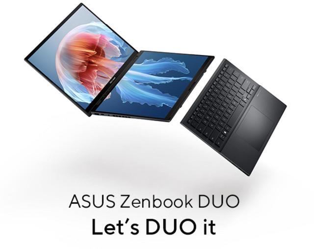 Alt view image 5 of 7 - ASUS Zenbook Duo AI Powered 2-in-1 Laptop 14.0" Touchscreen OLED 2.8K Display (Intel Ultra 7-255H, 32GB LPDDR5X, 1TB PCIe SSD, Backlit KB, 2 Thunderbolt 4, WiFi 7, Webcam, Bluetooth 5.4, Win 11 Pro)