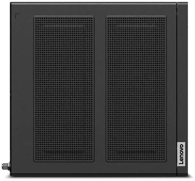 Alt view image 6 of 7 - Lenovo ThinkStation Workstation Mini Desktop (Intel i9-14900, NVIDIA T400 4GB, 64GB DDR5, 256GB PCIe SSD, WiFi 6, Bluetooth 5.3, 300W PSU, RJ-45, 1x DP; 3x mDP, HDMI, Win 11 Pro)
