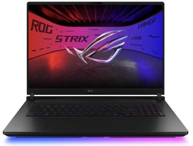 Alt view image 5 of 7 - ASUS ROG Strix SCAR AI Gaming Laptop 18" 240Hz Mini LED WQXGA Display (Intel Ultra 9- 275HX, NVIDIA GeForce RTX 5070 Ti 12GB, 64GB DDR5, 4TB PCIe SSD, Per Key RGB KB, 2 Thunderbolt 5, Win 11 Pro)