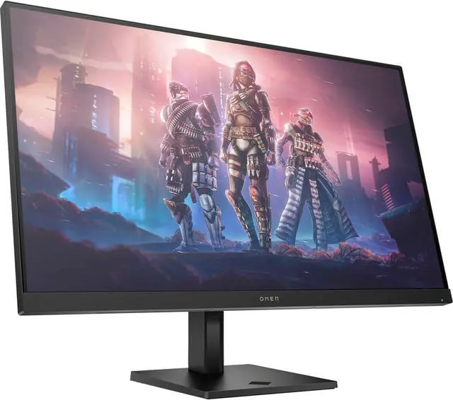 Alt view image 2 of 6 - HP OMEN 32" QHD IPS Monitor with 1ms Response Time, Anti Glare, Flicker Free, VESA Mount (100mm), Displayport, HDMI & Dockztorm USB Port Expander, Black (2025 Latest Model)