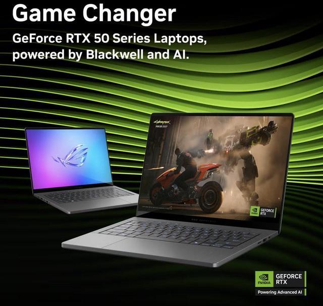 Alt view image 2 of 7 - ASUS ROG Zephyrus AI Gaming Laptop 14.0" 120Hz 2.8K Display (AMD Ryzen 9 270, GeForce RTX 5070 8GB, 32GB LPDDR5X, 1TB SSD, RGB KB, WiFi 7, Webcam, Bluetooth 5.4, Win 11 Home)
