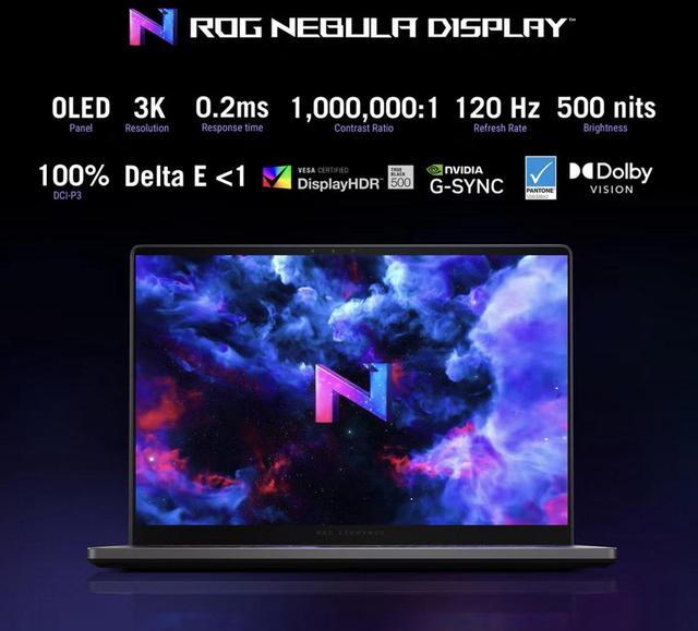 Alt view image 4 of 7 - ASUS ROG Zephyrus AI Gaming Laptop 14.0" 120Hz 2.8K Display (AMD Ryzen 9 270, GeForce RTX 5070 8GB, 32GB LPDDR5X, 1TB SSD, RGB KB, WiFi 7, Webcam, Bluetooth 5.4, Win 11 Home)