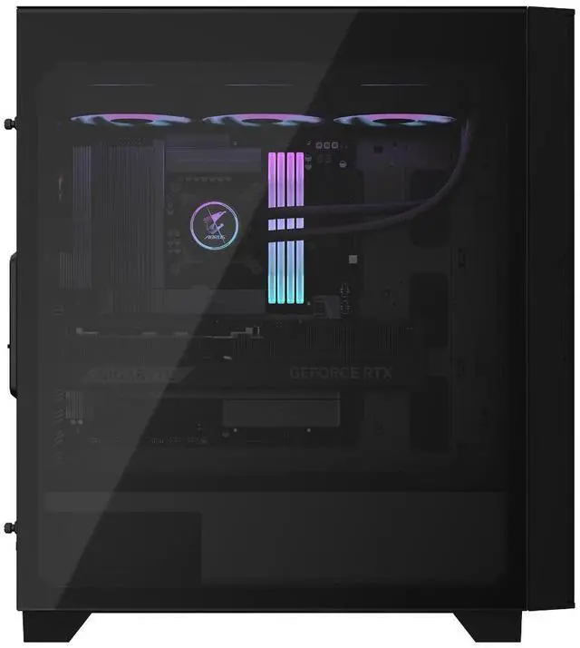 Alt view image 5 of 7 - Gigabyte AI TOP 100 Z890 PC Workstation (Intel Ultra 9- 285K, GeForce RTX 5090 32GB, 128GB DDR5, Dual Storage 2TB   320 GB SSD, 2 Thunderbolt 5, WiFi 7, Bluetooth 5.4, Win 11 Pro)