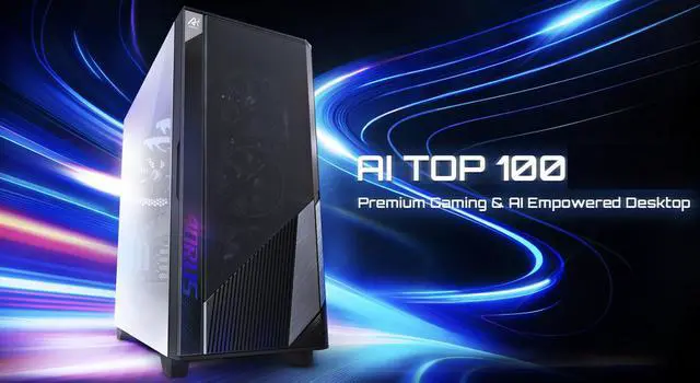 Alt view image 2 of 7 - Gigabyte AI TOP 100 Z890 PC Workstation (Intel Ultra 9- 285K, GeForce RTX 5090 32GB, 128GB DDR5, Dual Storage 2TB   320 GB SSD, 2 Thunderbolt 5, WiFi 7, Bluetooth 5.4, Win 11 Pro)