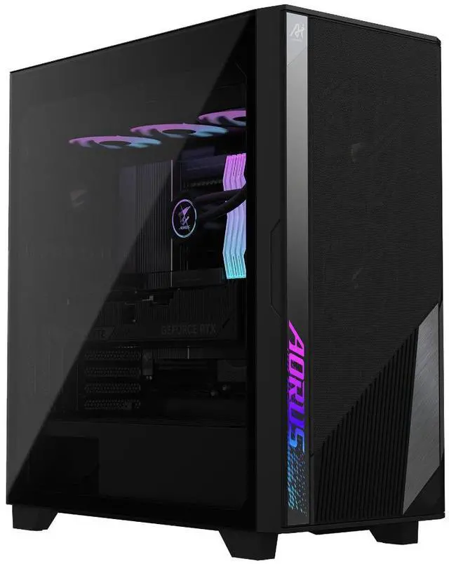 Alt view image 7 of 7 - Gigabyte AI TOP 100 Z890 PC Workstation (Intel Ultra 9- 285K, GeForce RTX 5090 32GB, 128GB DDR5, Dual Storage 2TB   320 GB SSD, 2 Thunderbolt 5, WiFi 7, Bluetooth 5.4, Win 11 Pro)