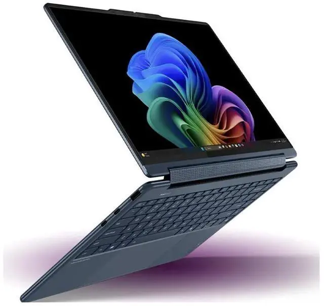 Alt view image 5 of 7 - Lenovo Yoga HIGH PERFORMANCE 2-in-1 Laptop 14.0" Touchscreen OLED 2.8K Display (Intel Ultra 7-258V, 32GB LPDDR5X, 1TB SSD, Backlit KB, Fingerprint, 2 Thunderbolt 4, WiFi 7, Webcam, Win 11 Home)