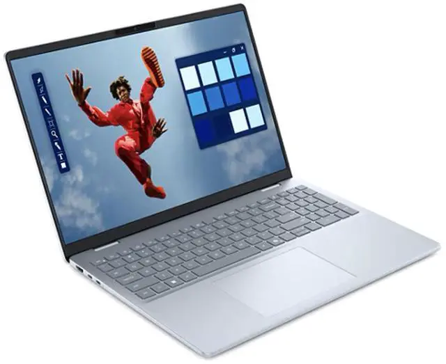 Alt view image 2 of 7 - Dell 16 Plus AI Powered Laptop 16.0" IPS WQXGA Display (Intel Ultra 7-256V, 16GB LPDDR5X, 1TB SSD, Intel Arc, Backlit KB, Fingerprint, Thunderbolt 4, WiFi 7, Webcam, Bluetooth 5.4, Win 11 Home)