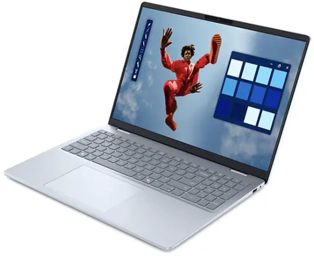 Alt view image 3 of 7 - Dell 16 Plus AI Powered Laptop 16.0" IPS WQXGA Display (Intel Ultra 7-256V, 16GB LPDDR5X, 1TB SSD, Intel Arc, Backlit KB, Fingerprint, Thunderbolt 4, WiFi 7, Webcam, Bluetooth 5.4, Win 11 Home)