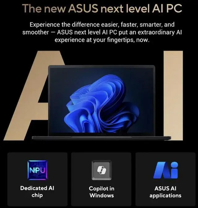 Alt view image 7 of 7 - ASUS ProArt AI Powered 2-in-1 Laptop 13.3" Touchscreen AMOLED 2.8K Display (AMD Ryzen AI 9 HX 370, 32GB LPDDR5X, 1TB SSD, Active Pen, Backlit KB, WiFi 7, Webcam, Bluetooth 5.4, Win 11 Pro)