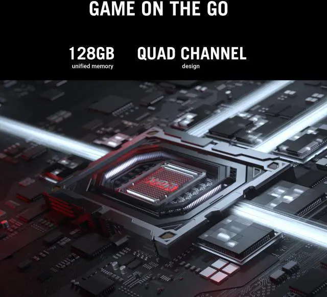 Alt view image 7 of 7 - ASUS ROG Flow Creator 2-in-1 Laptop 13.4" Touchscreen IPS WQXGA Display (AMD AMD Ryzen AI MAX+ 395, 128GB LPDDR5X, 2TB M.2  PCIe SSD, RGB KB, WiFi 7, Webcam, Bluetooth 5.4, Win 11 Pro)