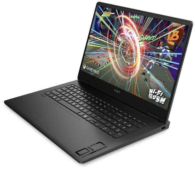 Alt view image 7 of 7 - HP OMEN AI Gaming Laptop 17.3" 240Hz IPS QHD Display (AMD Ryzen AI 9 365, GeForce RTX 5070 8GB, 16GB DDR5, 512GB SSD, RGB KB, WiFi 6, Webcam, Bluetooth 5.4, Win 11 Home)
