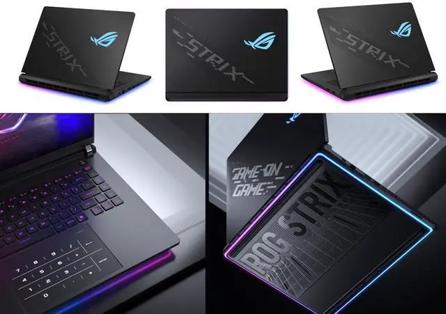 Alt view image 5 of 7 - ASUS ROG Strix SCAR AI Gaming Laptop 16.0" 240Hz Mini LED WQXGA Display (Intel Ultra 9- 275HX, NVIDIA GeForce RTX 5080 16GB, 32GB DDR5, 2TB SSD, RGB KB, 2 Thunderbolt 5, WiFi 7, Webcam, Win 11 Pro)