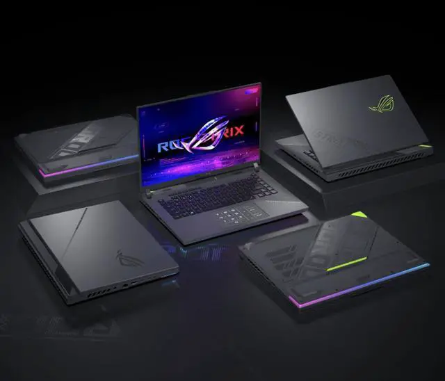 Alt view image 3 of 7 - ASUS ROG Strix G16 AI Gaming Laptop 16.0" 240Hz IPS WQXGA Display (AMD Ryzen 9 9955HX, NVIDIA GeForce RTX 5070 8GB, 32GB DDR5, 1TB SSD, RGB KB, WiFi 6E, Webcam, Bluetooth 5.3, Win 11 Home)