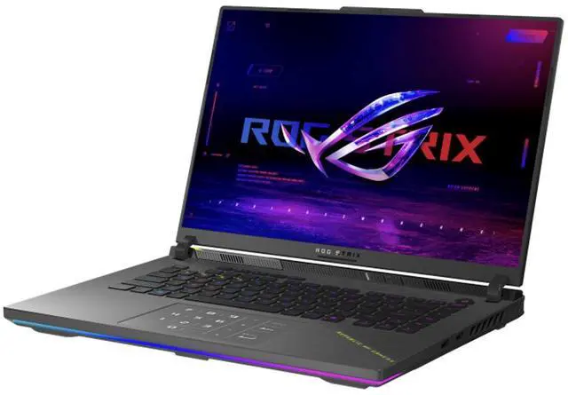 Alt view image 6 of 7 - ASUS ROG Strix G16 AI Gaming Laptop 16.0" 240Hz IPS WQXGA Display (AMD Ryzen 9 9955HX, NVIDIA GeForce RTX 5070 8GB, 32GB DDR5, 1TB SSD, RGB KB, WiFi 6E, Webcam, Bluetooth 5.3, Win 11 Home)
