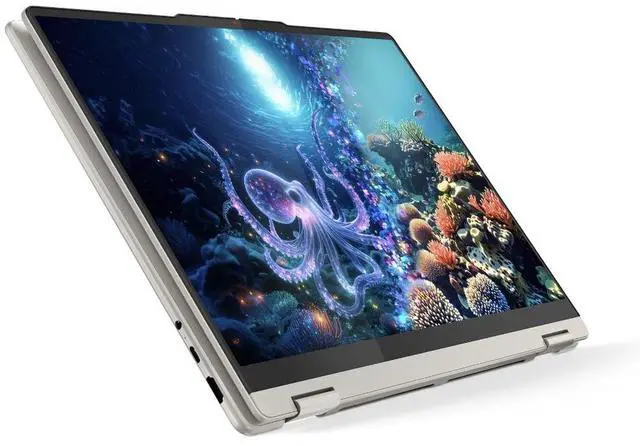 Alt view image 6 of 7 - Lenovo Yoga AI Powered 2-in-1 Laptop 16.0" Touchscreen IPS WUXGA Display (AMD Ryzen AI 7 350, 16GB LPDDR5X, 1TB SSD, Backlit KB, Fingerprint, WiFi 7, Webcam, Bluetooth 5.4, Win 11 Home)