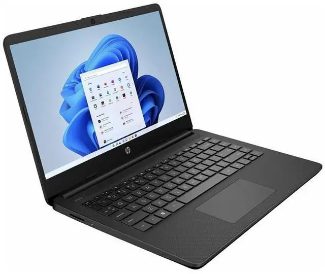 Alt view image 2 of 6 - HP 14 Everyday Value Laptop 14.0" HD Display (Intel Celeron N4500, 16GB DDR4, 128GB PCIe SSD, Intel UHD, WiFi 6, Webcam, Bluetooth 5.3, Win 11 Home S-Mode)