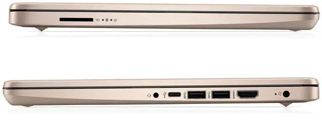 Alt view image 6 of 7 - HP 14 Everyday Value Laptop 14.0" HD Display (Intel Celeron N4500, 8GB DDR4, 128GB PCIe SSD, Intel UHD, WiFi 6, Webcam, Bluetooth 5.2, Win 11 Home S-Mode)