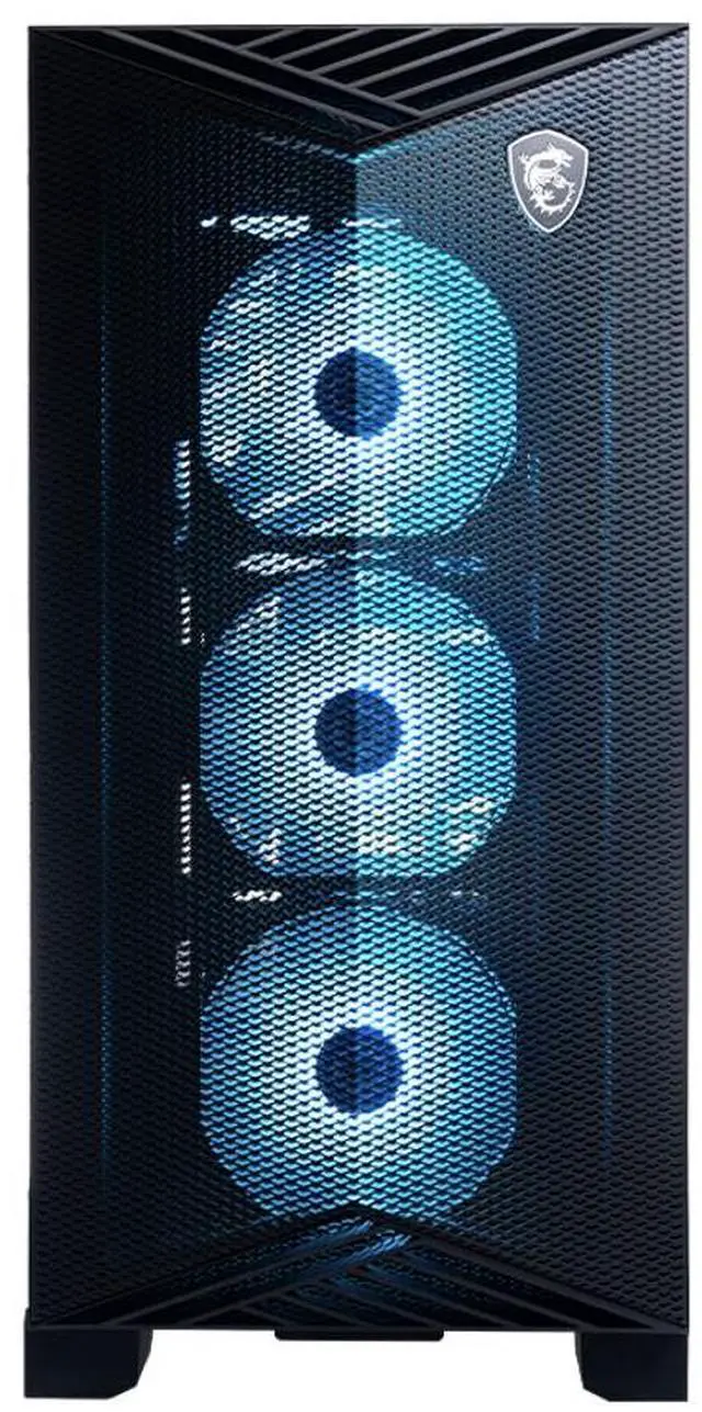 Alt view image 5 of 6 - MSI Aegis AI Gaming Desktop PC (AMD Ryzen 7 9700X, GeForce RTX 5070 12GB GDDR7, 32GB DDR5, 2TB SSD, RGB Fans, 360mm AIO, 750W PSU, WiFi 7, Bluetooth 5.4, RJ-45, 3 Display Port, HDMI, Win 11 Home)