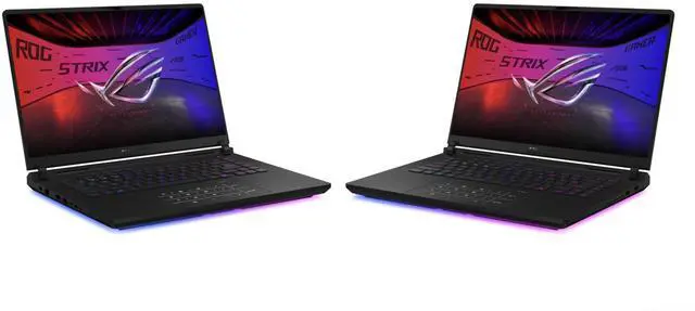 Alt view image 5 of 6 - ASUS ROG Strix AI Gaming Laptop 16.0" 240Hz Mini LED WQXGA Display (Intel Ultra 9- 275HX, GeForce RTX 5080 16GB, 32GB DDR5, 2TB SSD, RGB KB, 2 Thunderbolt 5, WiFi 7, Webcam, Bluetooth 5.4, Win 11 Pro)