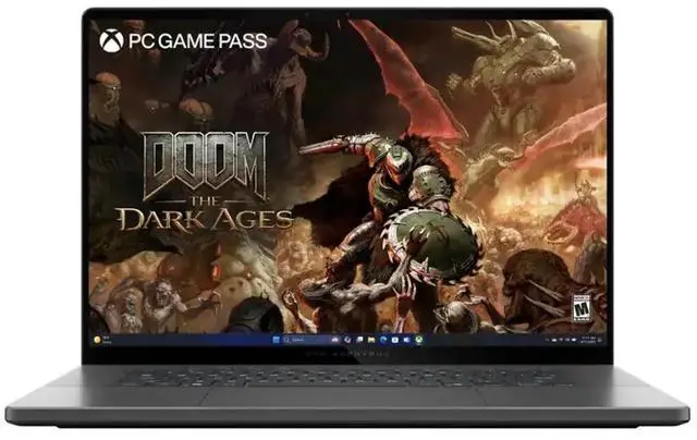 Alt view image 7 of 7 - ASUS ROG Zephyrus AI Gaming Laptop 16.0" 240Hz OLED WQXGA Display (Intel Ultra 9-285H, NVIDIA GeForce RTX 5080 16GB, 32GB LPDDR5X, 4TB PCIe SSD, RGB KB, Thunderbolt 4, WiFi 7, Webcam, Win 11 Home)