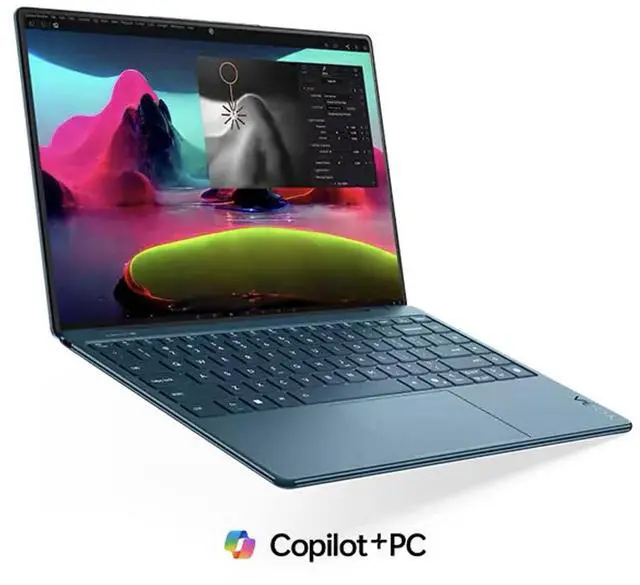 Alt view image 4 of 7 - Lenovo Yoga AI Powered Laptop 14.0" Touchscreen OLED 4K Display (Intel Ultra 7-258V, 32GB LPDDR5X, 1TB M.2  PCIe SSD, Intel Arc 140V, Backlit KB, Fingerprint, 2 Thunderbolt 4, WiFi 7, Win 11 Pro)