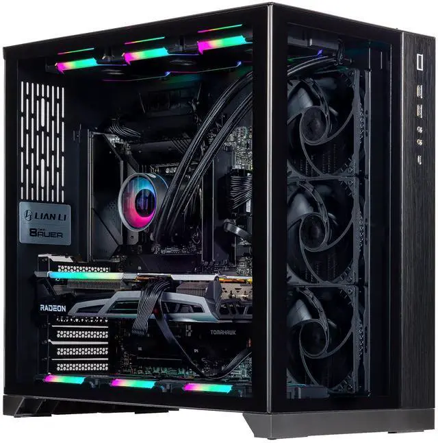Main image of Velztorm Orix Gaming Desktop PC (Intel i9-12900K, AMD Radeon RX 9060 XT, 32GB DDR5, 2TB PCIe SSD, 360mm AIO, 850W PSU, WiFi 6E, Bluetooth 5.2, RJ-45, 1 Display Port, HDMI, Win 11 Home)
