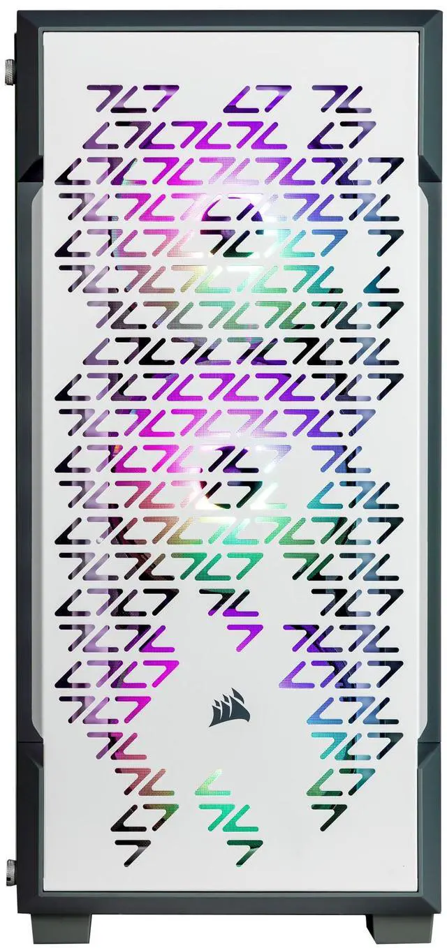 Alt view image 4 of 6 - Velztorm White Ferrux Gaming Desktop PC (AMD Ryzen 9 - 5900X, AMD Radeon RX 9060 XT, 32GB DDR4, 2TB PCIe SSD, 240mm AIO, 750W PSU, RJ-45, 1 Display Port, HDMI, Win 11 Pro)