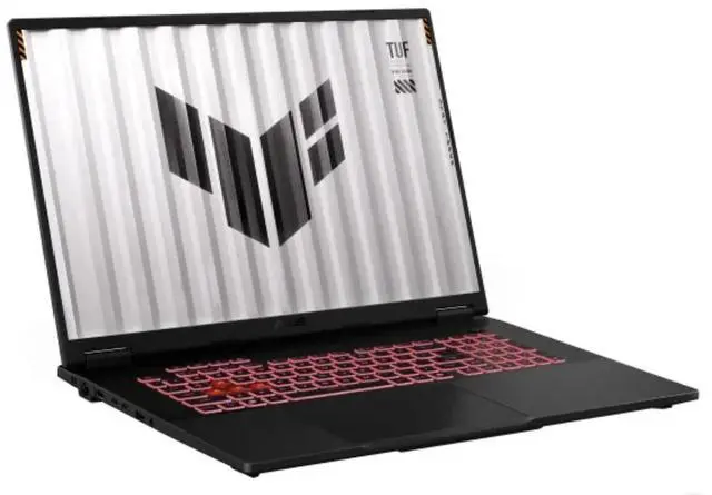 Alt view image 3 of 6 - ASUS TUF AI Gaming Laptop 18" 144Hz IPS WUXGA Display (AMD Ryzen 7 260, NVIDIA GeForce RTX 5060 8GB, 32GB DDR5, 1TB PCIe SSD, RGB KB, WiFi 6E, Webcam, Bluetooth 5.4, Win 11 Home)