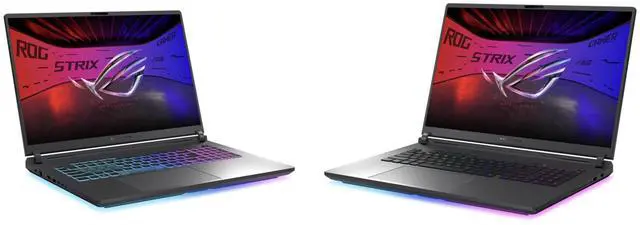 Alt view image 4 of 7 - ASUS ROG Strix AI Gaming Laptop 18" 240Hz IPS WQXGA Display (Intel Ultra 9- 275HX, NVIDIA GeForce RTX 5070 8GB, 32GB DDR5, 1TB SSD, RGB KB, Thunderbolt 4, WiFi 7, Webcam, Bluetooth 5.4, Win 11 Home)