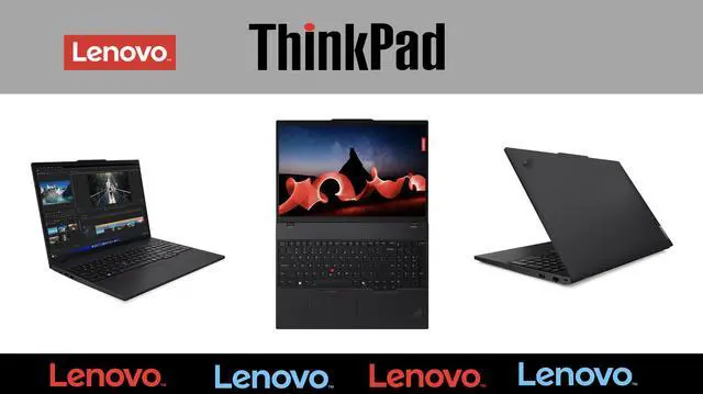Alt view image 7 of 7 - Lenovo ThinkPad Business Laptop 16.0" Touchscreen IPS WUXGA Display (Intel Core Ultra 7 155U, 32GB DDR5, 512GB SSD, Intel Graphics, Backlit KB, Fingerprint, 2 Thunderbolt 4, WiFi 6E, Win 11 Pro)