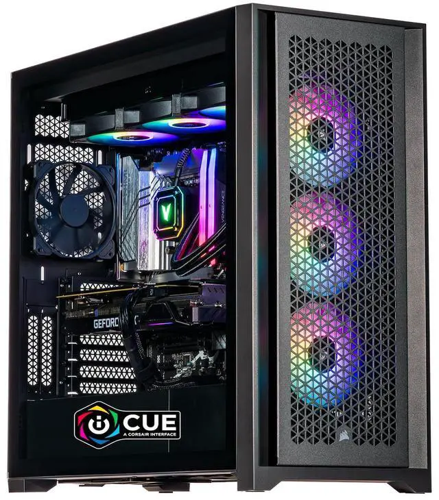 Main image of Velztorm iCUE Certified Aciex Custom Built Gaming Desktop PC (Intel i9-13900K, GeForce RTX 5080, 32GB DDR5, 512GB PCIe SSD + 2TB HDD, RGB Fans, 360mm AIO, 1000W PSU, WiFi 6, Win 11 Home)