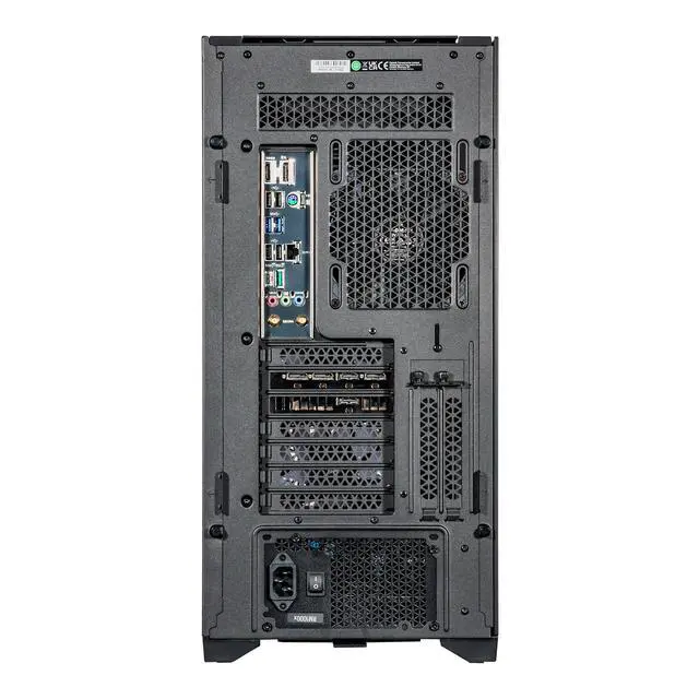 Alt view image 6 of 7 - Velztorm iCUE Certified Aciex Custom Built Gaming Desktop PC (Intel i9-13900K, GeForce RTX 5080, 32GB DDR5, 512GB PCIe SSD + 2TB HDD, RGB Fans, 360mm AIO, 1000W PSU, WiFi 6, Win 11 Home)
