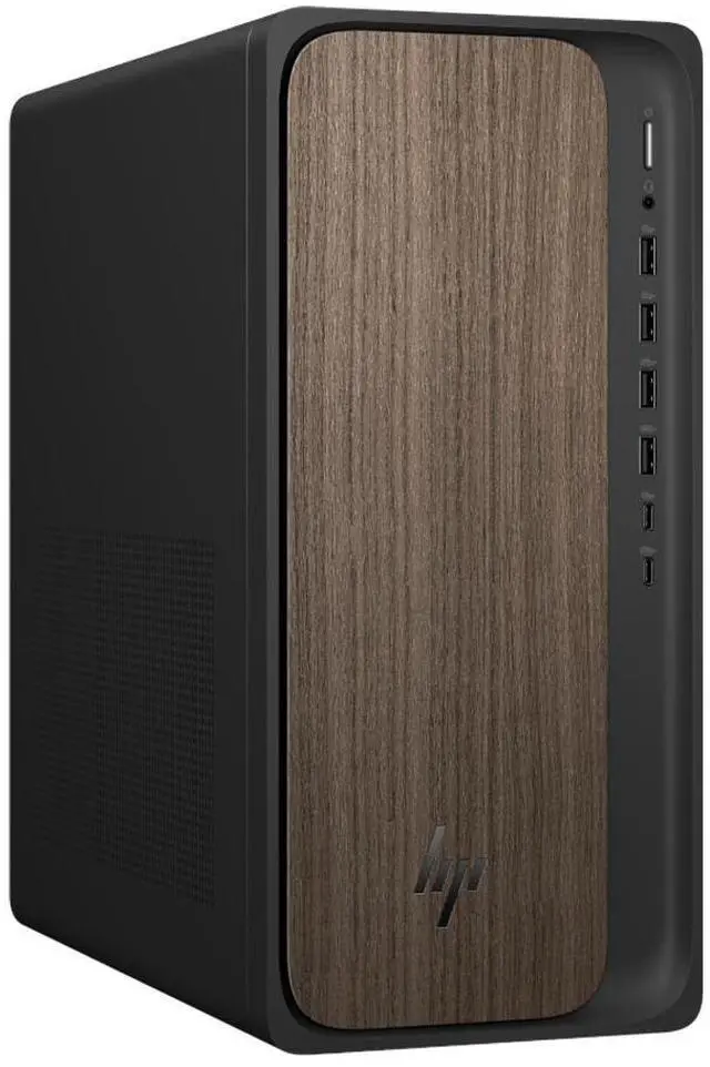 Alt view image 2 of 5 - HP OmniDesk AI PC Desktop (Intel Ultra 7-265, 8GB DDR5, 256GB SSD, Intel Graphics, 280W PSU, WiFi 6, Bluetooth 5.2, RJ-45, 1 Display Port, 1, Win 11 Home)