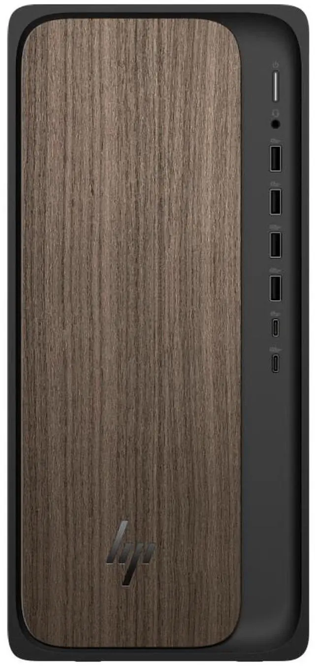 Alt view image 3 of 5 - HP OmniDesk AI PC Desktop (Intel Ultra 7-265, 8GB DDR5, 256GB SSD, Intel Graphics, 280W PSU, WiFi 6, Bluetooth 5.2, RJ-45, 1 Display Port, 1, Win 11 Home)