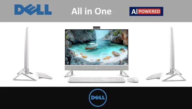 Alt view image 5 of 5 - Dell 27 AI Powered All-in-One 27" Touchscreen IPS FHD Display (Intel Core 7 150U, 32GB DDR5, 1TB SSD, GeForce MX570 A, WiFi 6E, Webcam, Bluetooth 5.3, Win 11 Home)