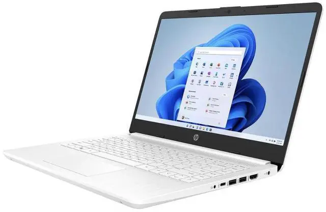 Alt view image 5 of 7 - HP 14 Everyday Value Laptop 14.0" HD HD Display (Intel Celeron N4500, 4GB DDR4, 64GB SSD, Intel UHD, WiFi 6, Webcam, Bluetooth 5.4, Win 11 Home S-Mode)