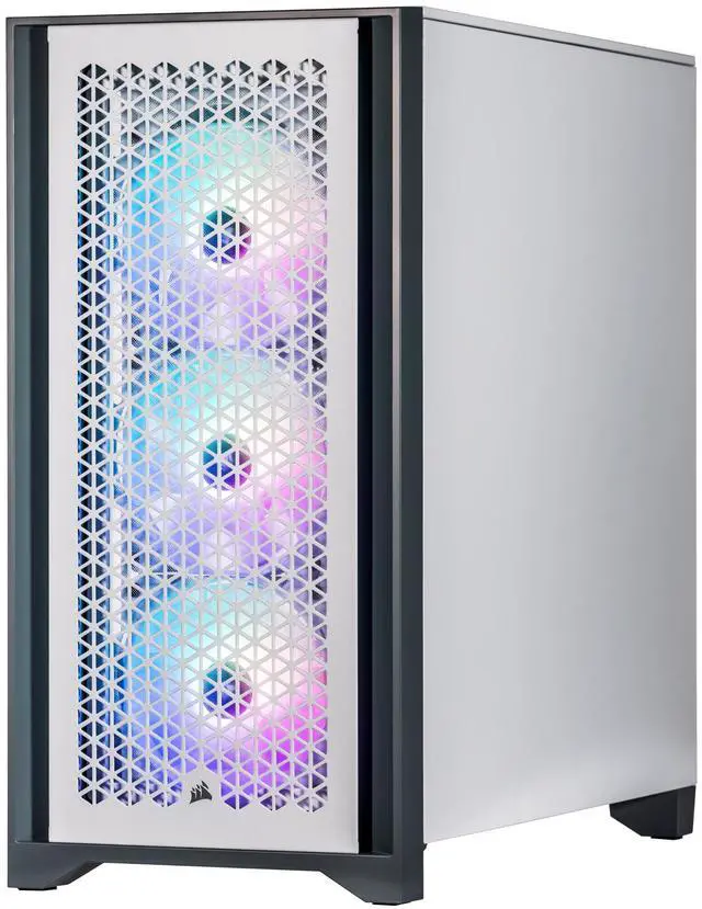 Alt view image 3 of 7 - Velztorm iCUE Certified White Armix Custom Built Gaming Desktop PC (AMD Ryzen 9 7900X, Radeon RX 9070 XT, 64GB DDR5, 8TB PCIe SSD, RGB Fans, 240mm AIO, 1000W PSU, WiFi 6E, Bluetooth 5.2, Win 11 Home)