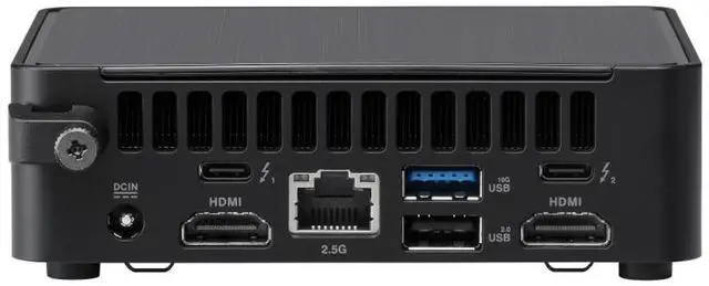 Alt view image 4 of 7 - ASUS NUC 14 Pro AI Powered Mini Desktop (Intel Core 3 100U, Intel Graphics, 32GB DDR5, 512GB PCIe SSD + 1TB HDD, 2 Thunderbolt 4, WiFi 6E, Bluetooth 5.3, 90W PSU, RJ-45, 2 HDMI, Win 11 Home) (Renewed)